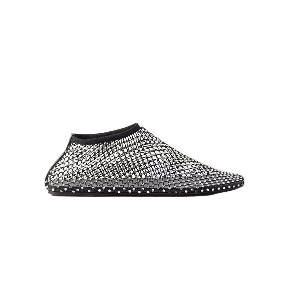 Minette Crystal Net Slippers Minette Crystal Net Slippers
