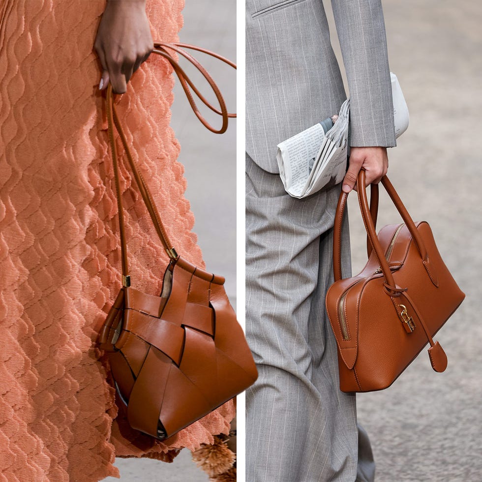 Printemps 2025 Tendances des sacs de couleur, Saddle Brown