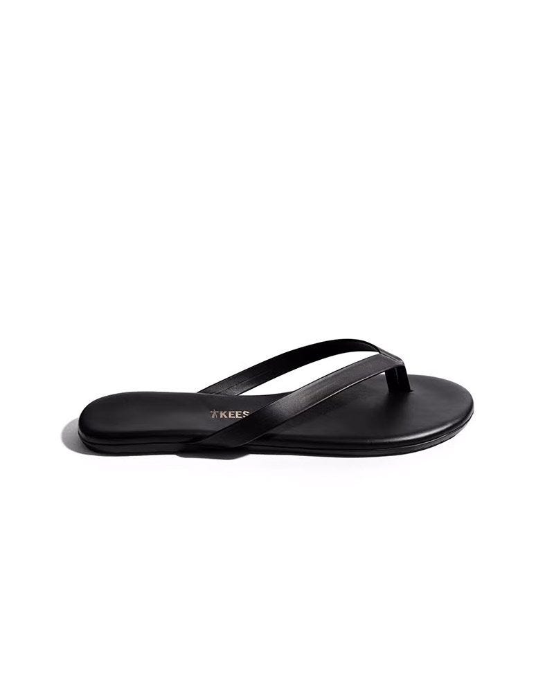 Boyfriend Leather Flip-Flop