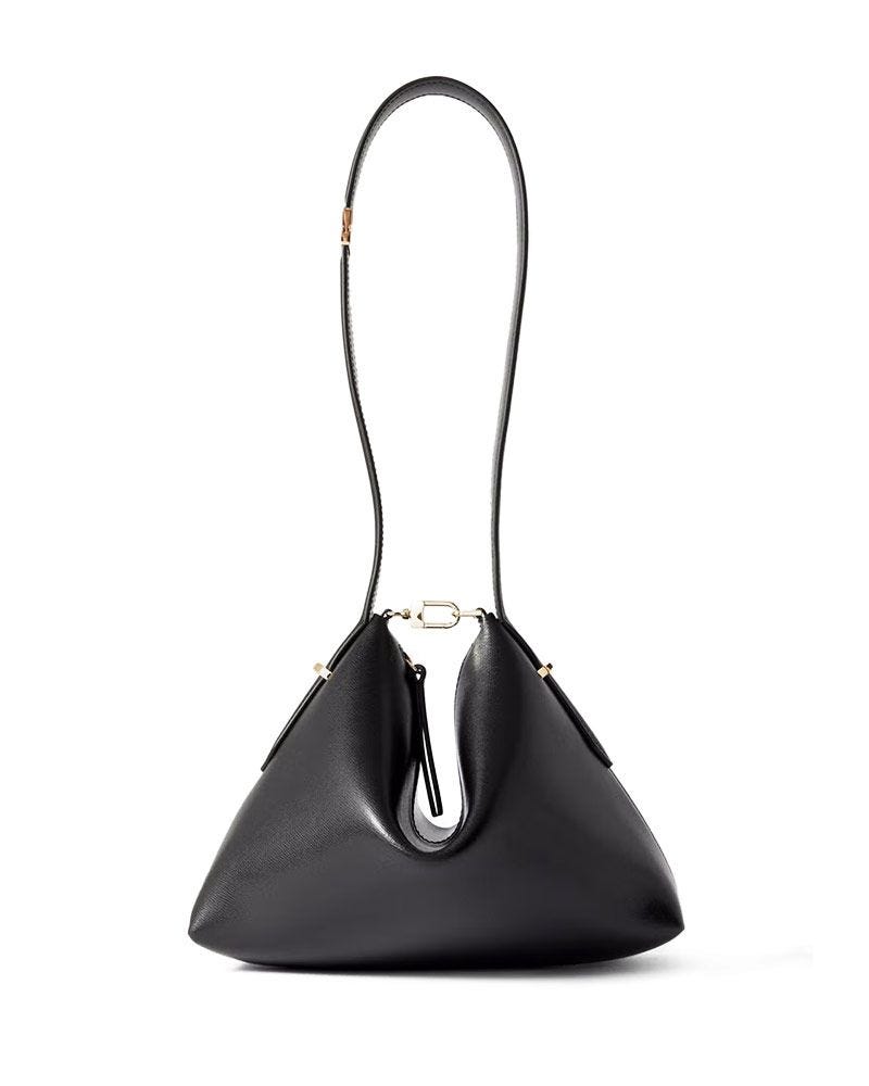 Fourre-tout en cuir conique