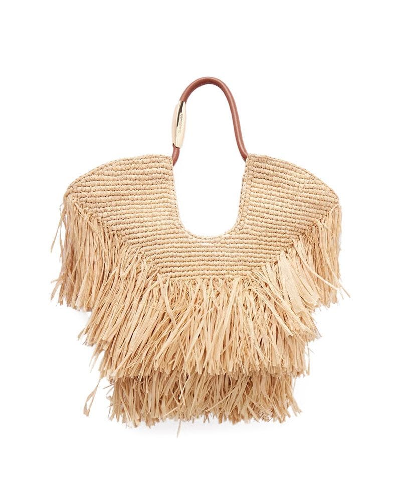 Small Fringe fourre-tout d'or