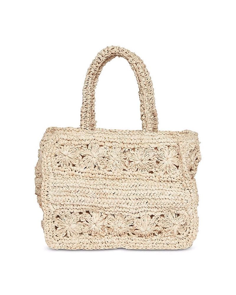 Mini sac fourre-tout de paille Amina