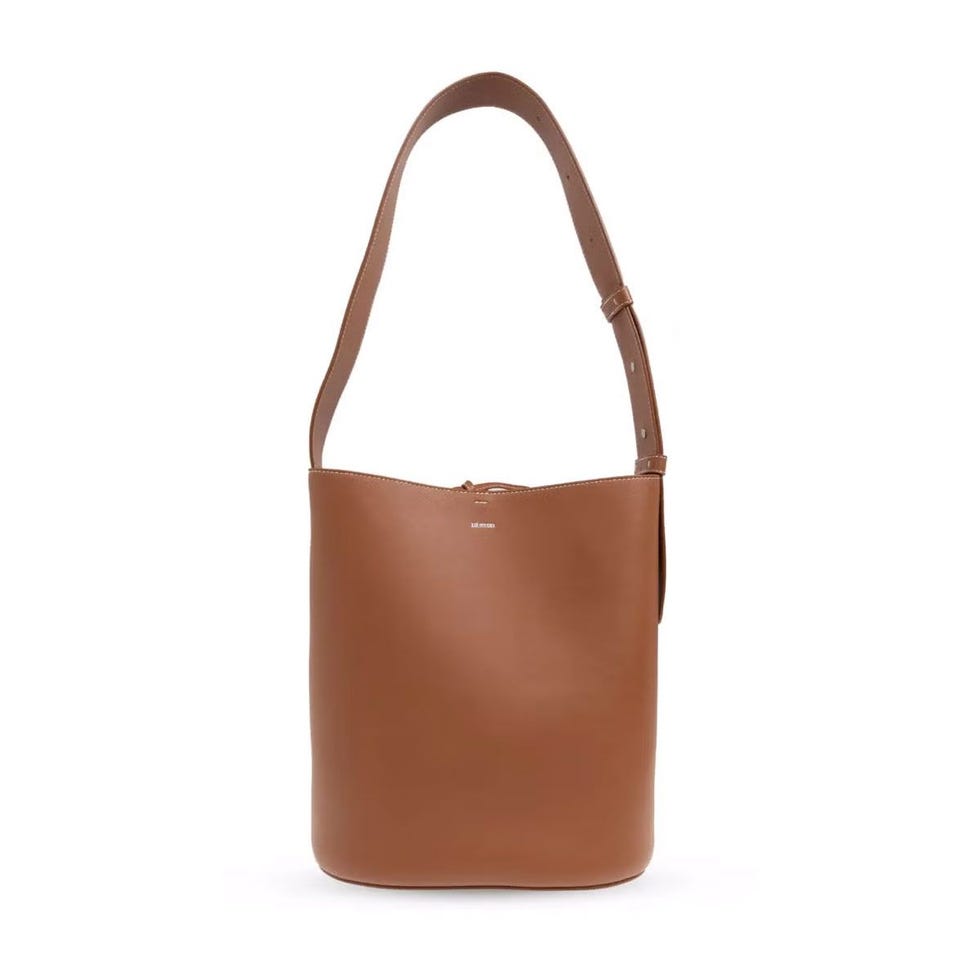 Tote de seau en cuir Norma