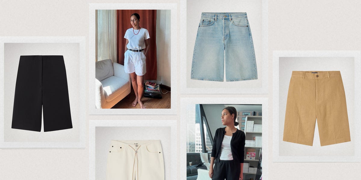 3 façons de coiffer les shorts des Bermudes, la tendance la plus cool de l'été 2025