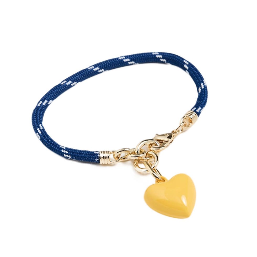 Bracelet de charme de cordon heureux