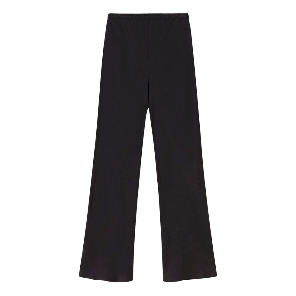 Pantalon coupé du biais