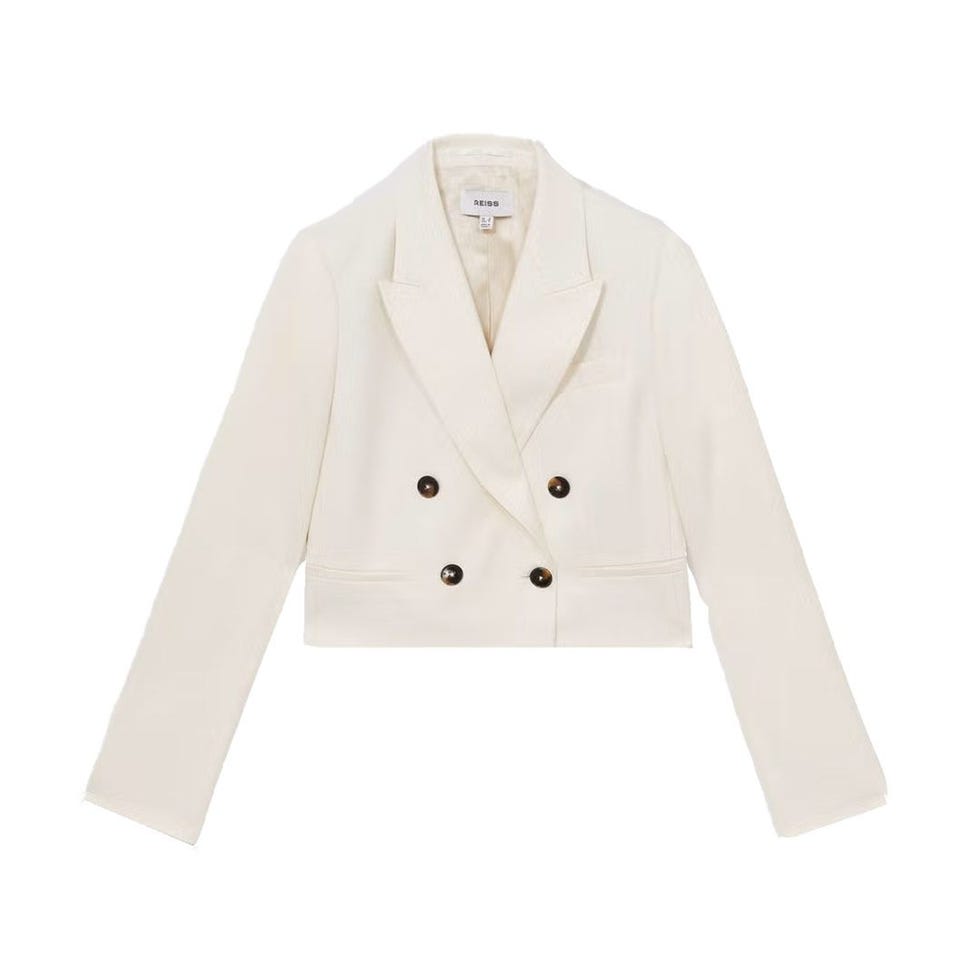 Blazer recadré Millie Double-Breasted