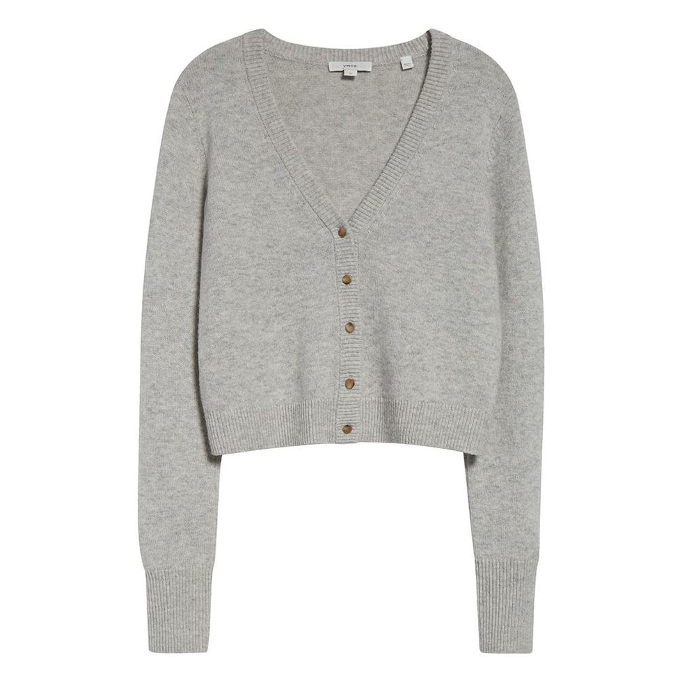 Cardigan de laine et de cachemire