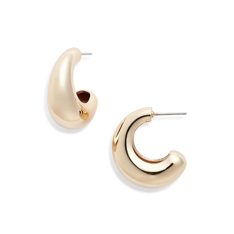 Boucles d'oreilles de cerceau à volume