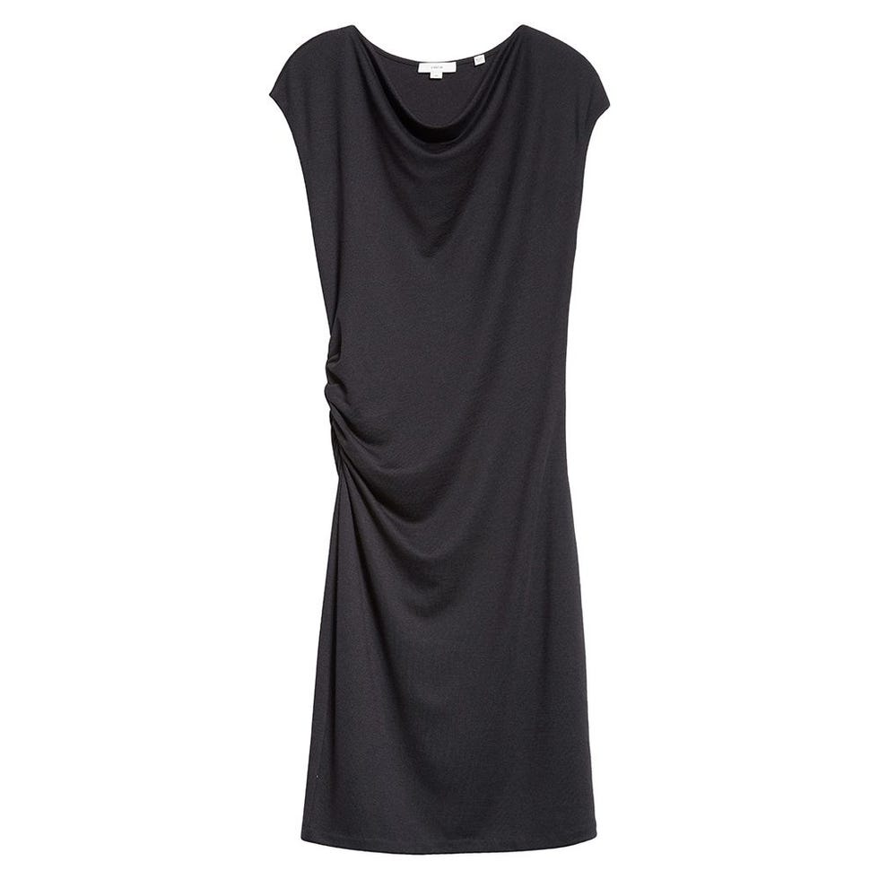 Robe en tricot à coucher du cou de capot