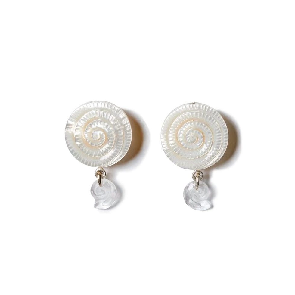Boucles d'oreilles à clips nautilus 