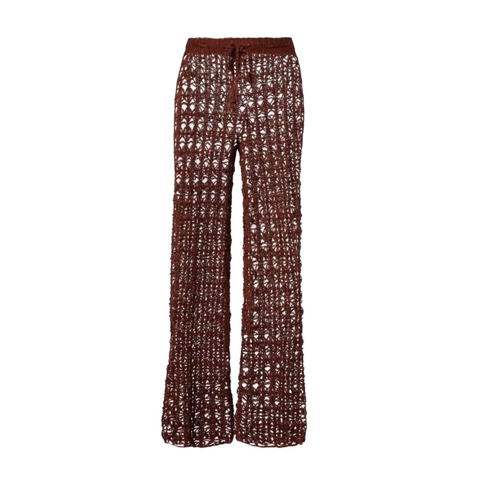 Pantalon grand crochet à la jambe