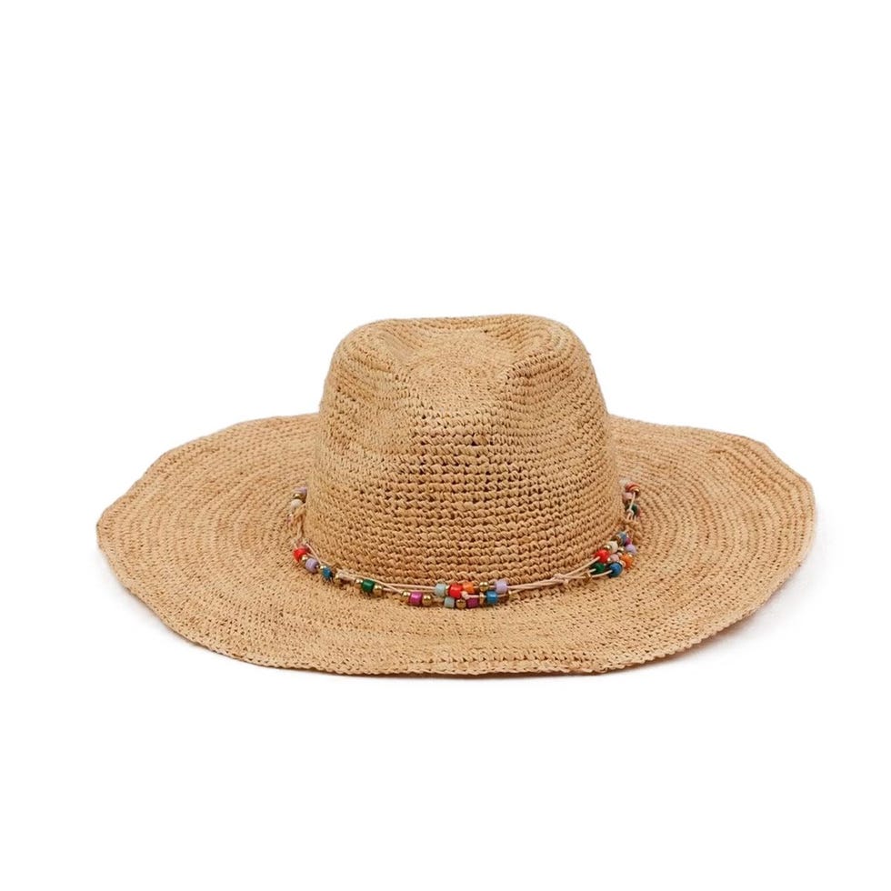 Chapeau perlé continental de moulin