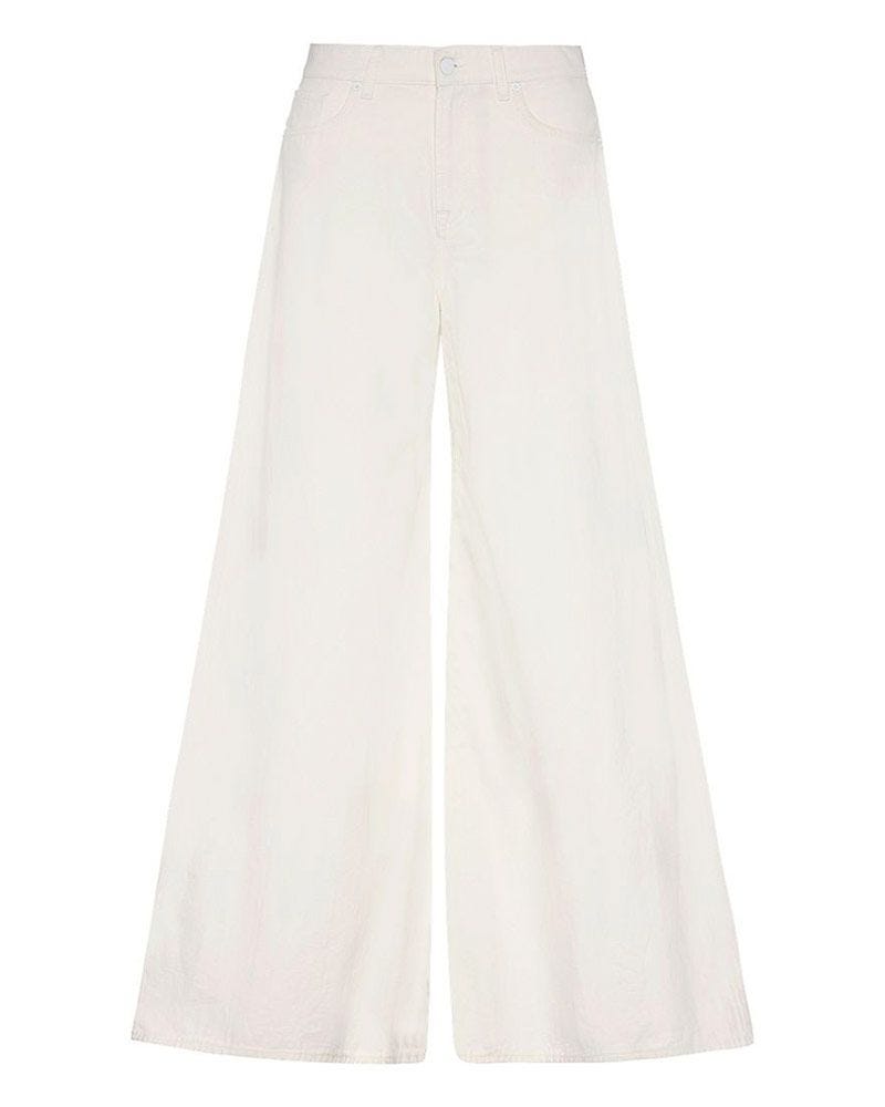 Pantalon à jambes larges de saule 