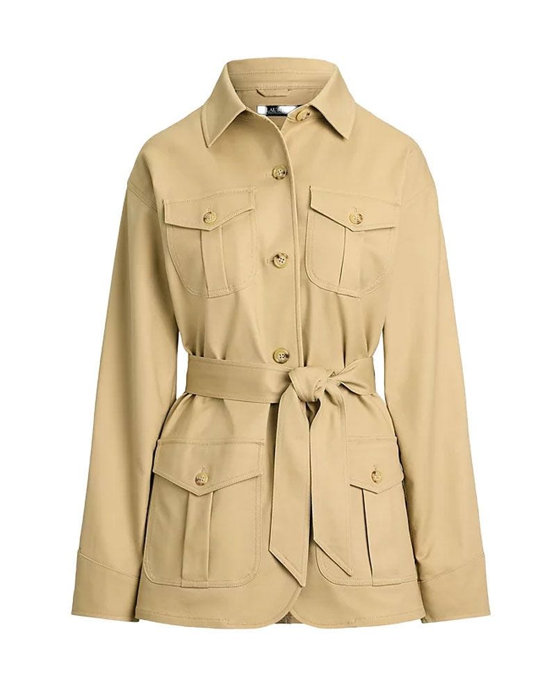 Veste de terrain en coton extensible