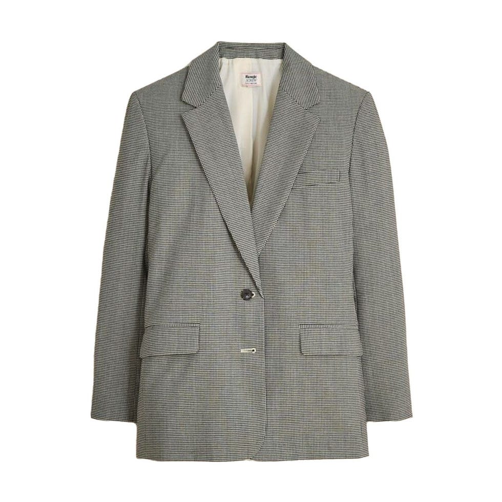 Gamine Blazer dans Wool-Cotton Blend Gamine Blazer dans Wool-Cotton Blend