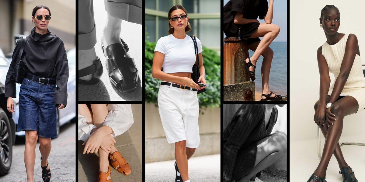 Comment coiffer les sandales des pêcheurs pour l'été et l'automne: 10 idées de tenue