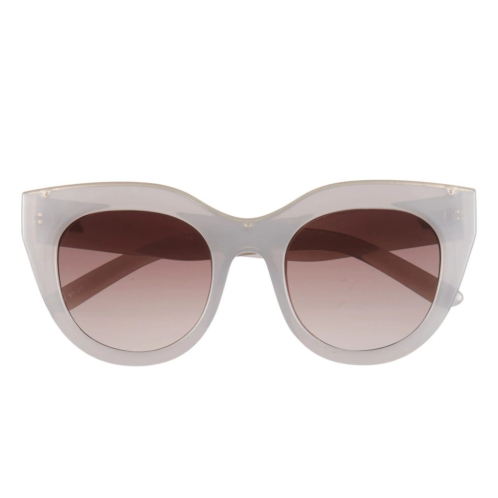Lunettes de soleil des yeux de chat dégradé 