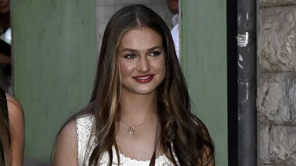El look de la princesa Leonor para una tarde de cine en Mallorca