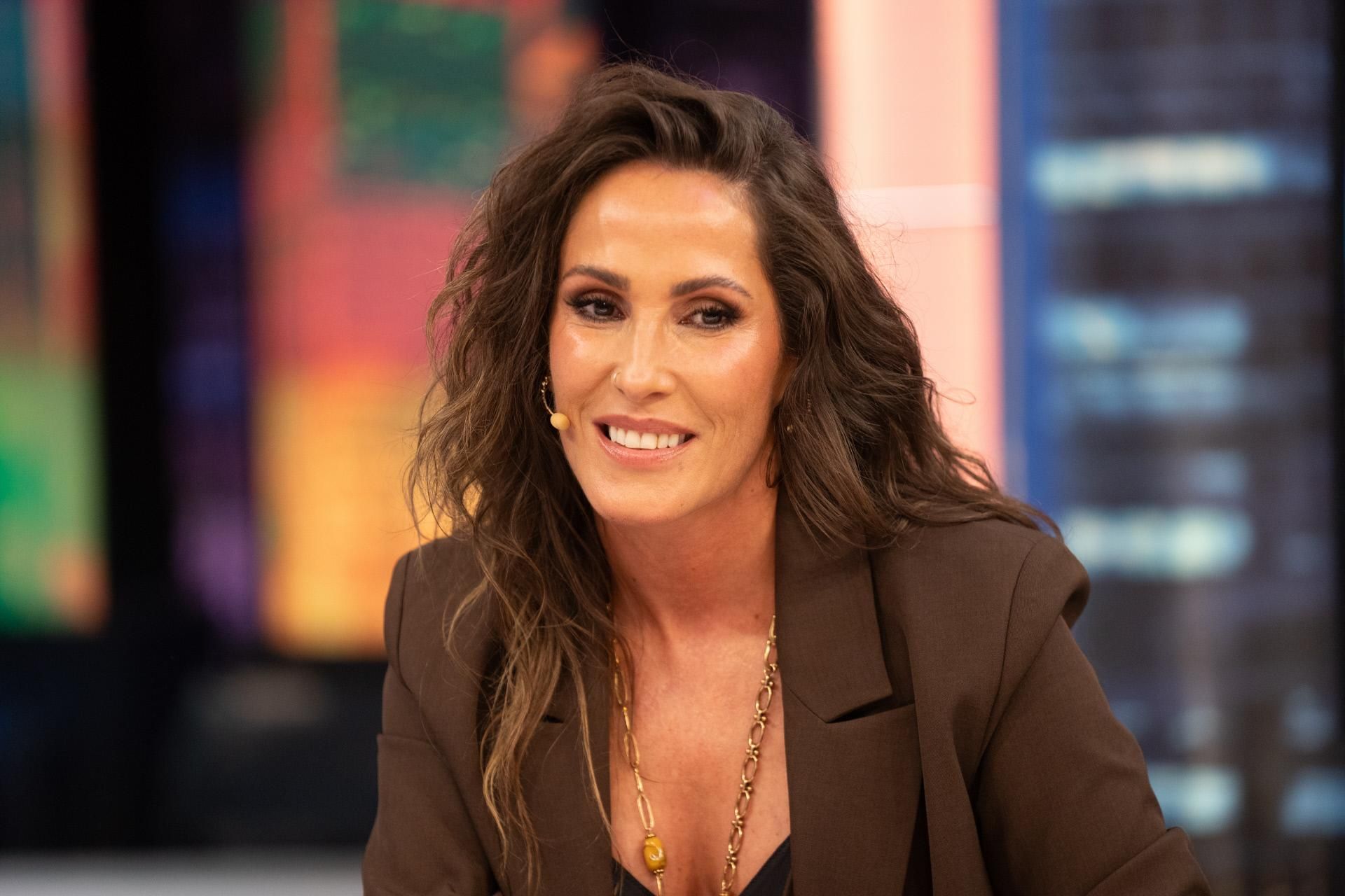 Malú, sur le tournage d'El Hormigueero