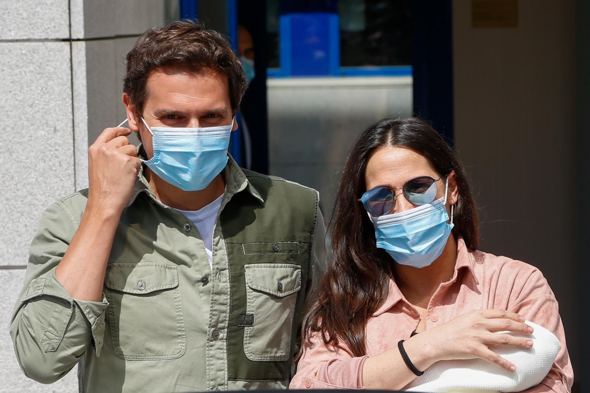 Malú avec le père de sa fille, l'homme d'affaires Albert Rivera
