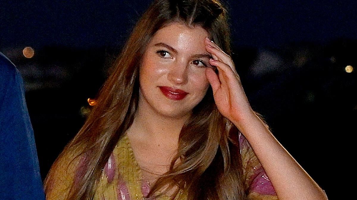 La infanta Sofía en Mallorca