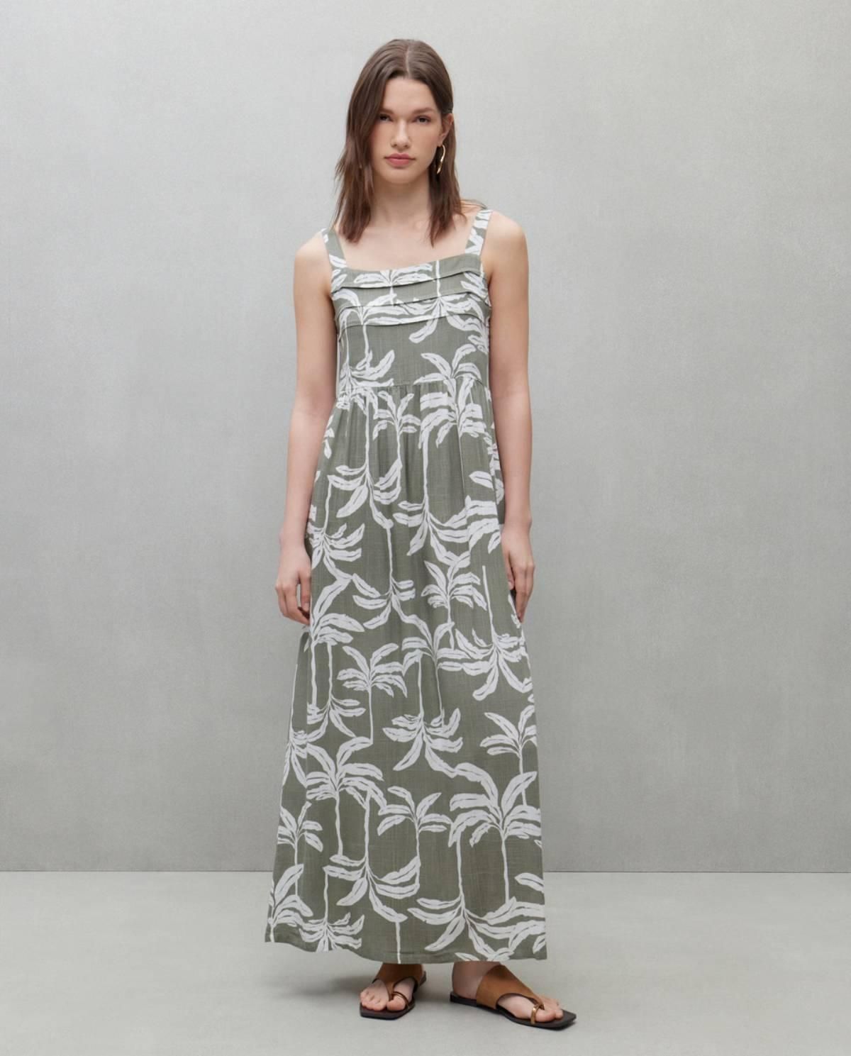 Palmeras Print Liner, Easy Wear