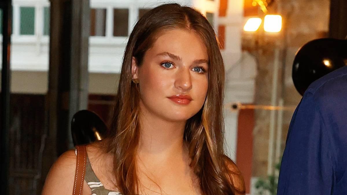 La princesa Leonor disfruta en Mallorca de una tarde en familia de arte y gastronomía