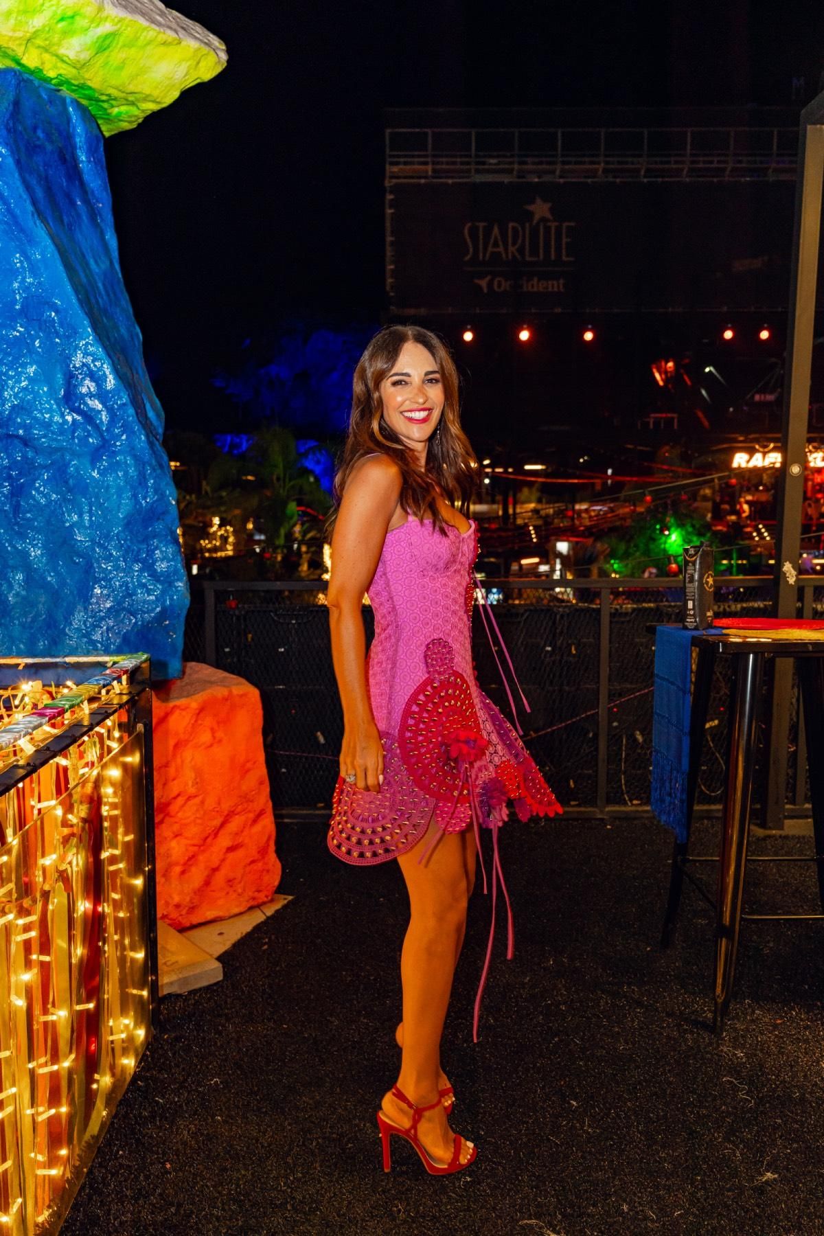 L'incroyable robe de Paule Echevarría à sa fête d'anniversaire