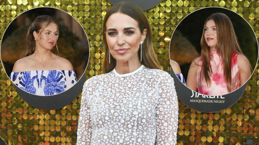 Paula Echevarría se mouille sur le style de la princesse Leonor et de l'Infanta Sofia: "C'est un âge très compliqué"