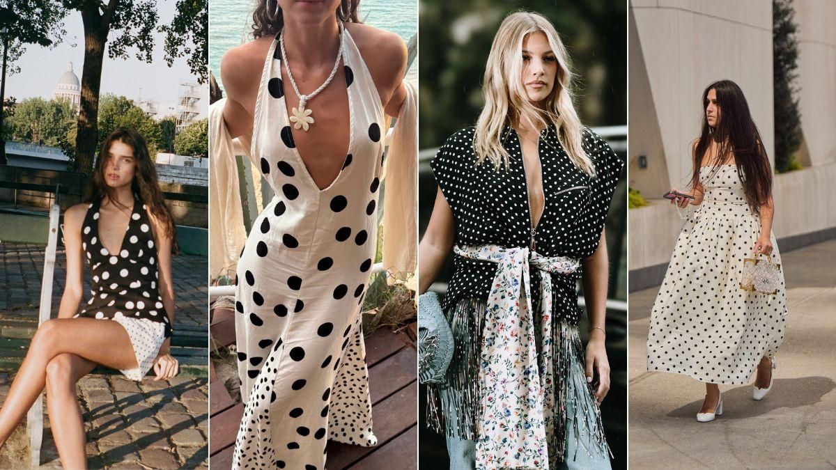 Los lunares son el estampado tendencia que arrasará en otoño.