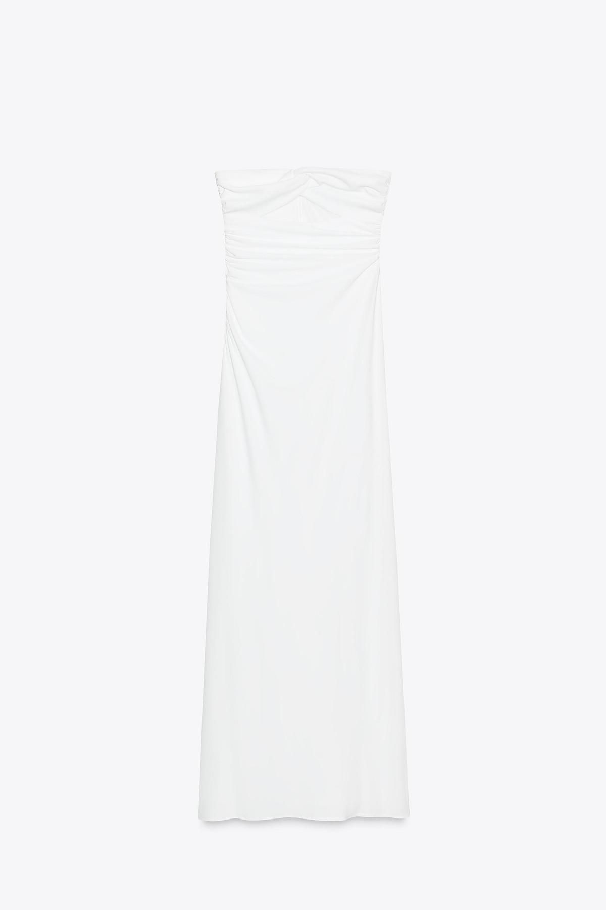 Robe longue «découpé»
