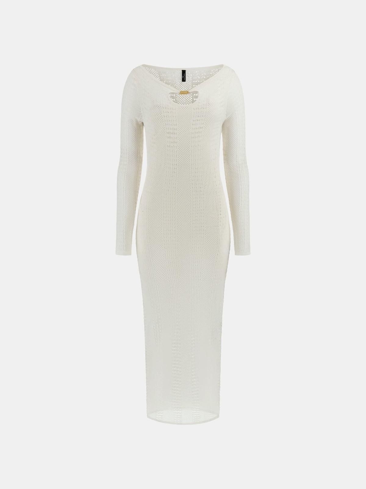 Robe de point midi