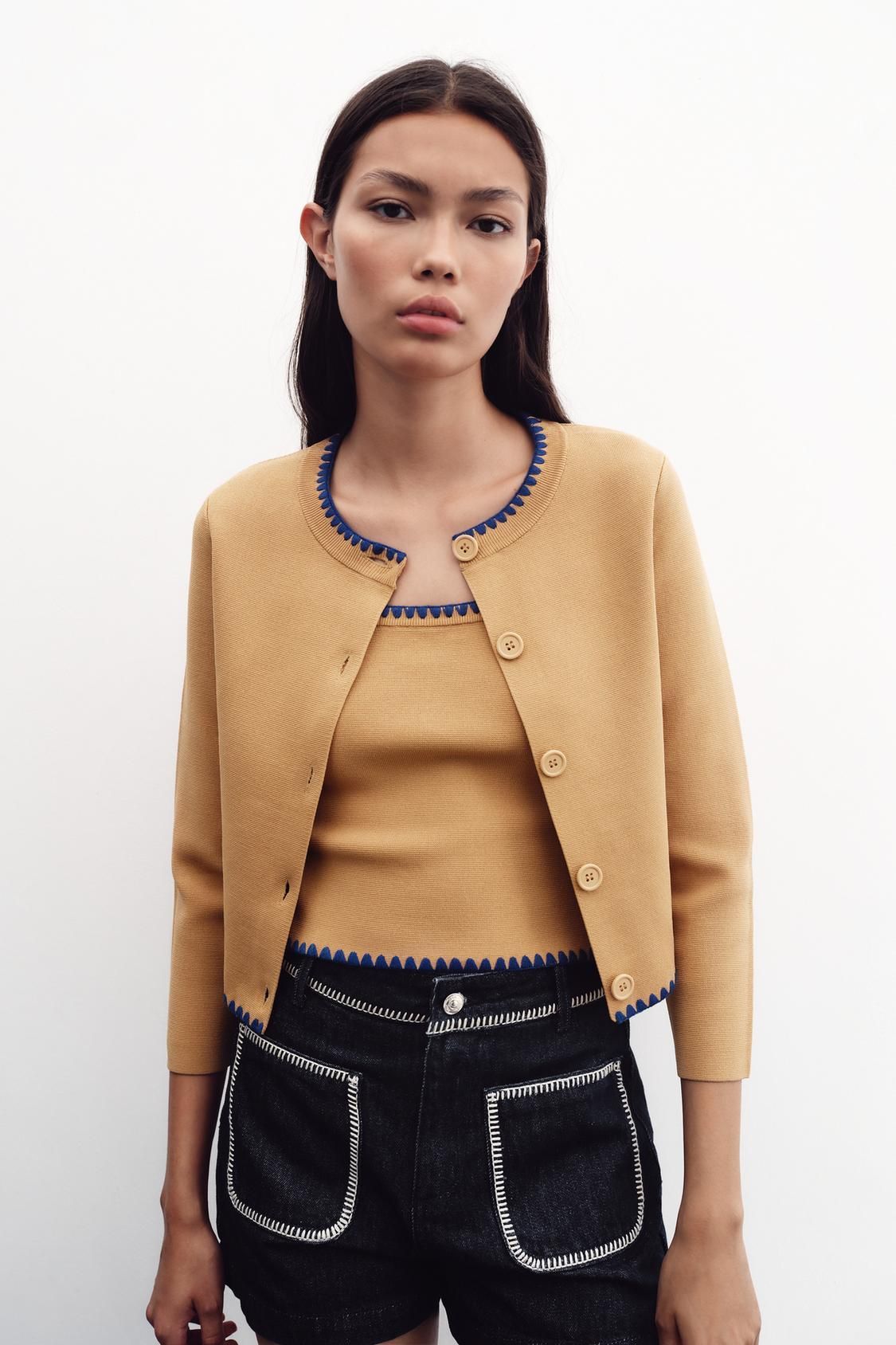 Boutons de broderie de veste ponctuelle