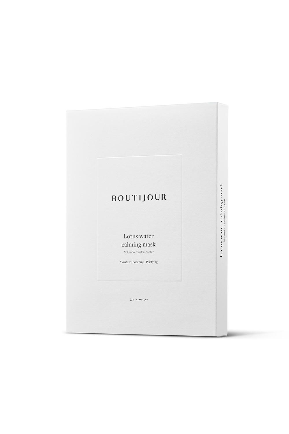 Masque de masque apaisant de l'eau Lotus, de Boutijour
