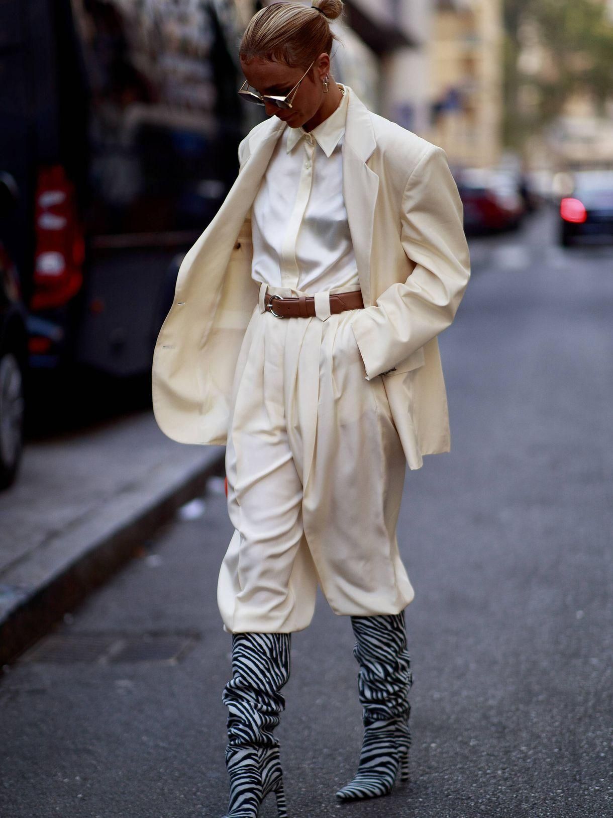 Pantalon de bombardement tendance