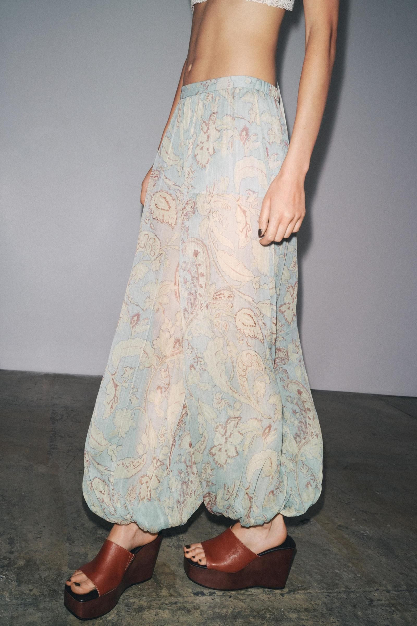 Pantalon de bombardement fluide