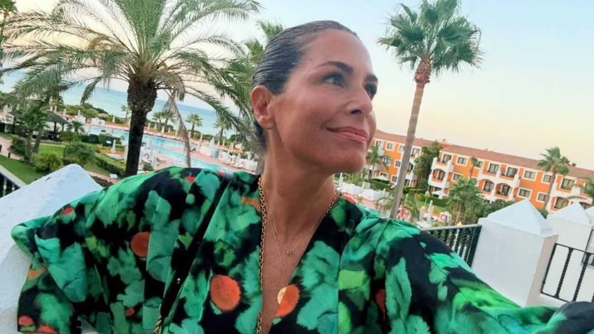 El inspirador look de Nuria Roca en Cádiz.