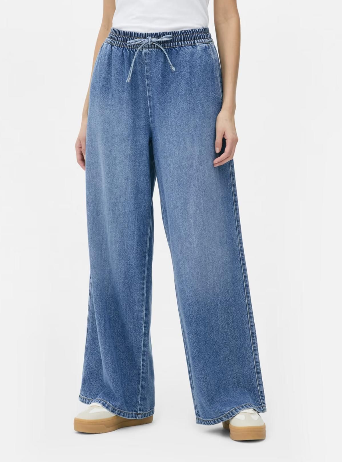 Pantalon denim de jogger