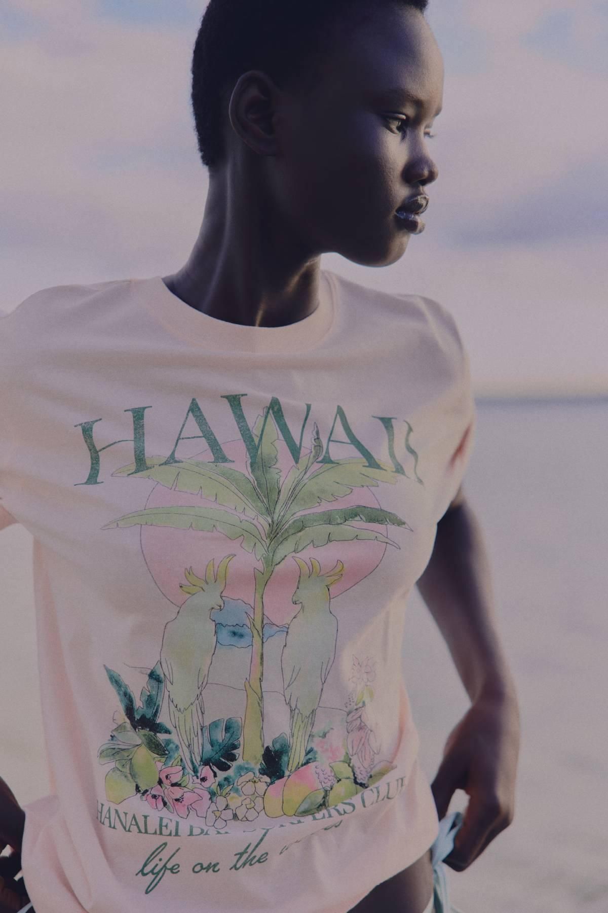 Hawaii T -Shirt, H & MP; M