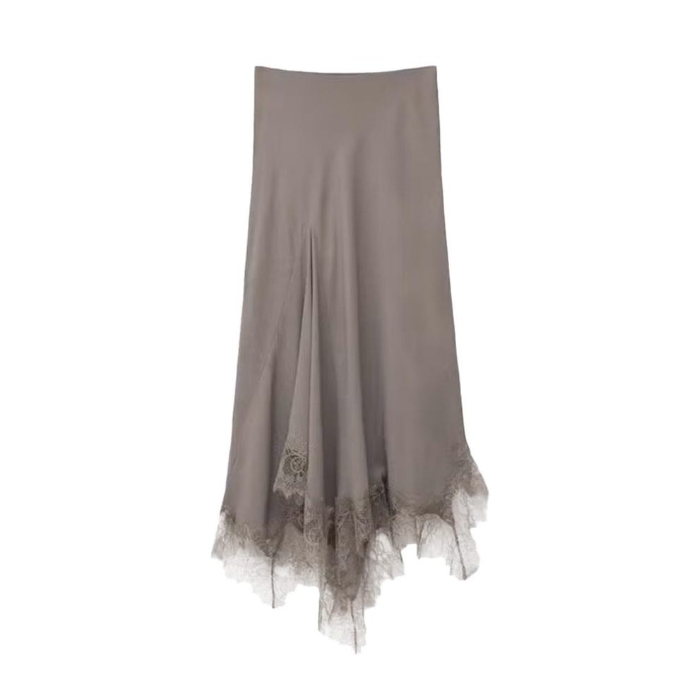 Jupe midi à lacet Jupe midi à lacet