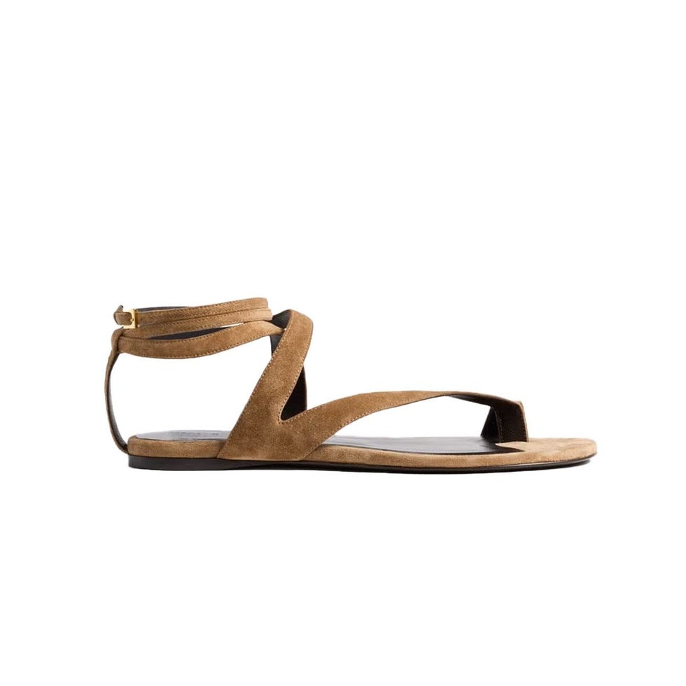 Sandales plates de sangle de cheville Aimee Sandales plates de sangle de cheville Aimee