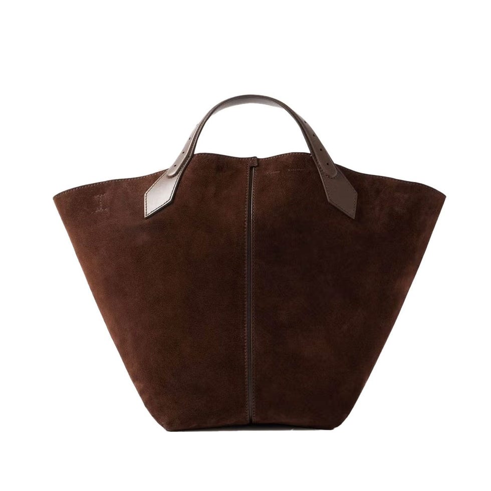 Grand sac fourre-tout à froisse en daim Chelsea Grand sac fourre-tout à froisse en daim Chelsea