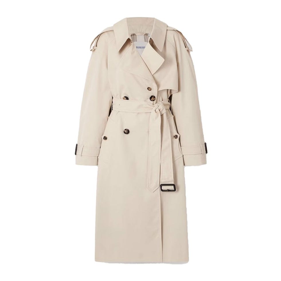 Tranche de gabardine longue gabardine Tranche de gabardine longue gabardine