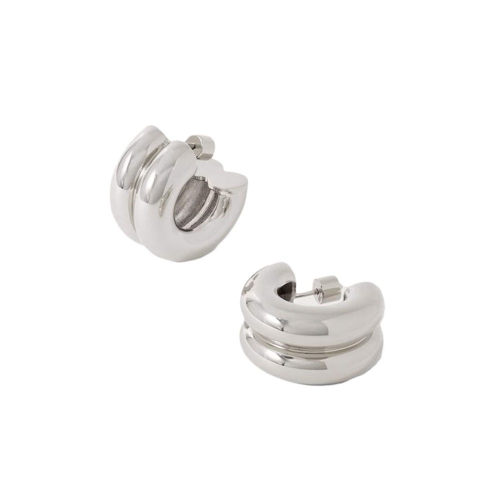 Boucles d'oreilles en rhodium Boucles d'oreilles en rhodium