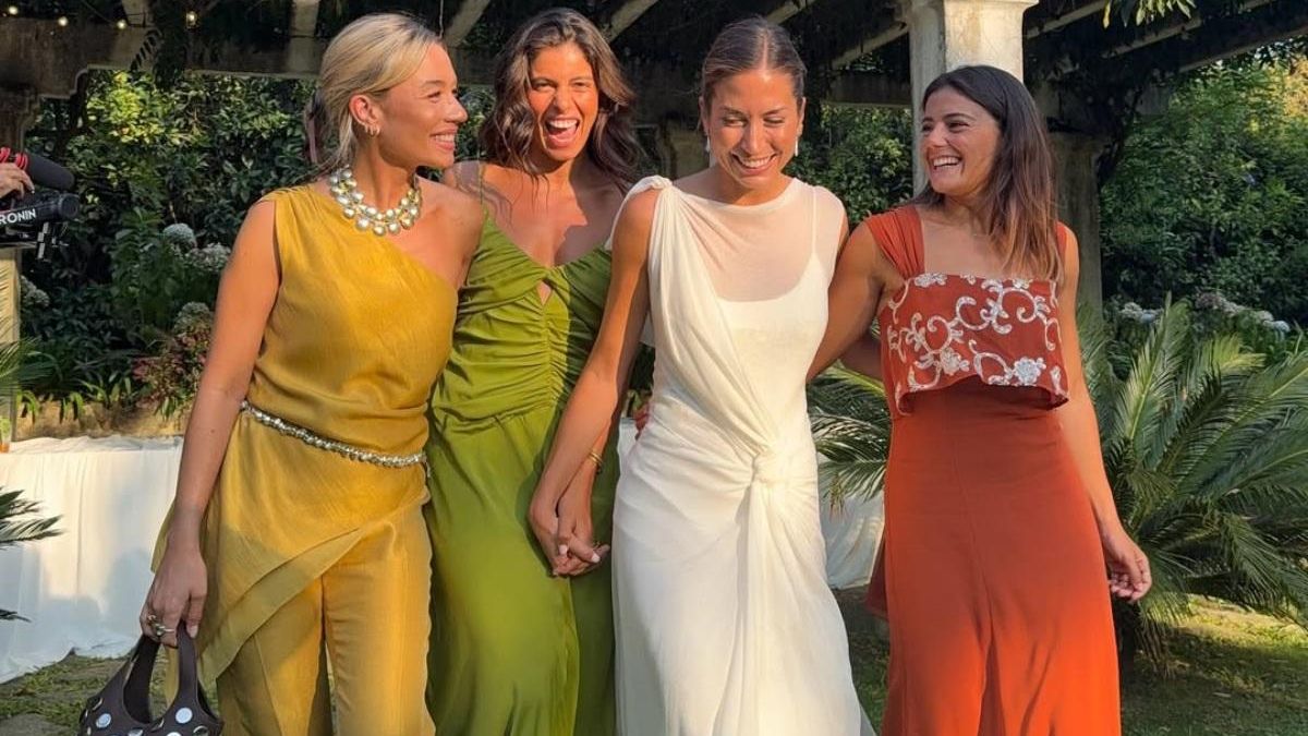 Las invitadas favoritas del fin de semana en la boda de Alicia Guijarro.