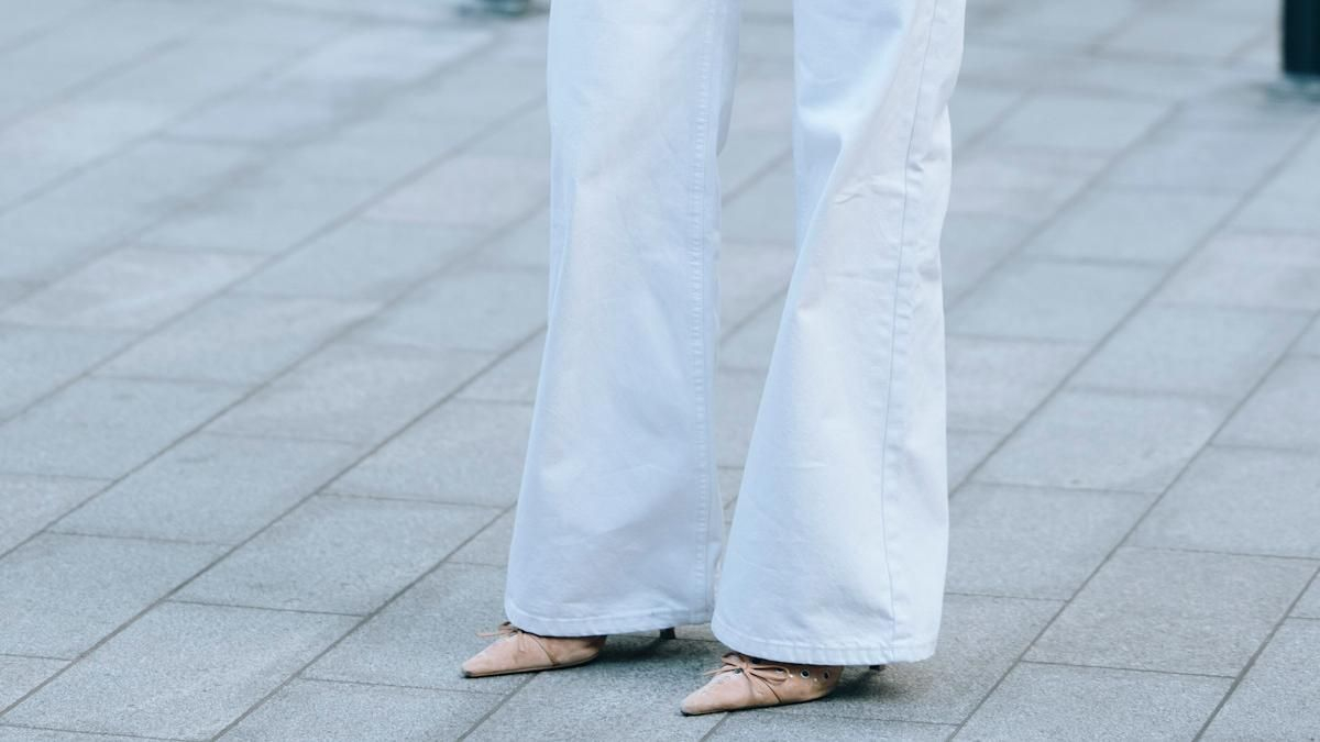 Los pantalones vaqueros blancos de H&amp;M