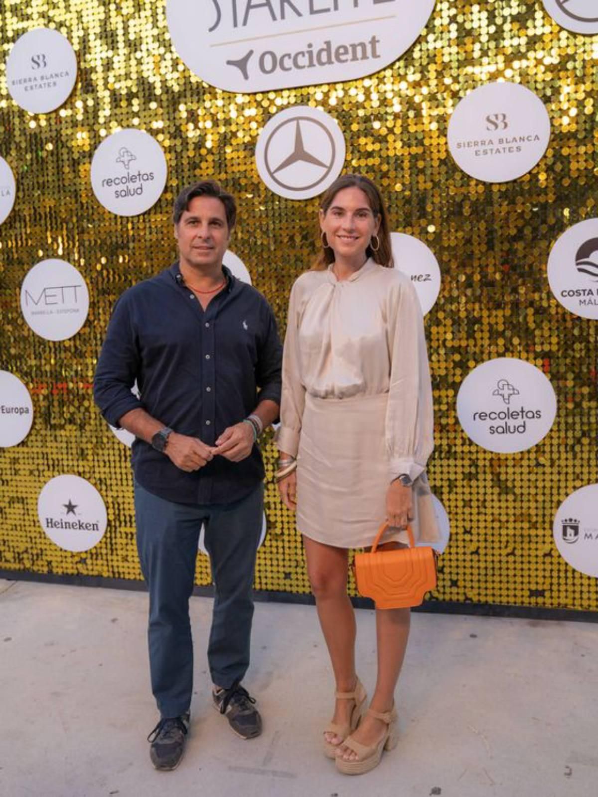 Lourdes Montes et Fran Rivera au concert du Camilo.