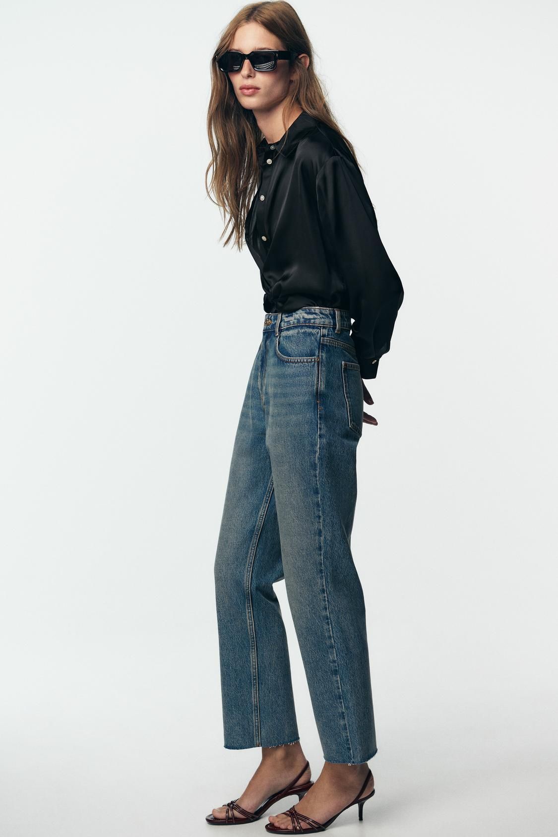 Jeans de largeur droite