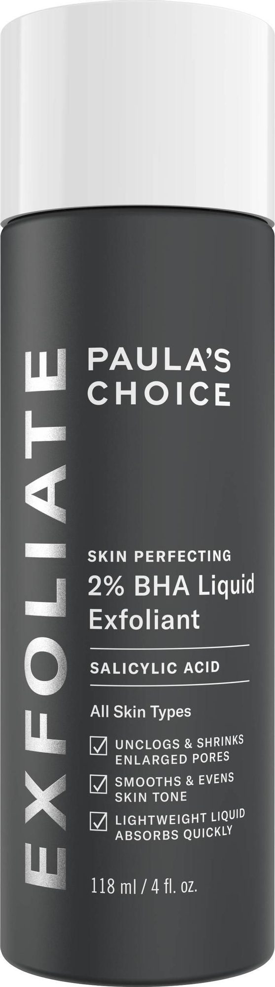 La peau perfectionner 2% de liquide exfoliant BHA par le choix de Paula